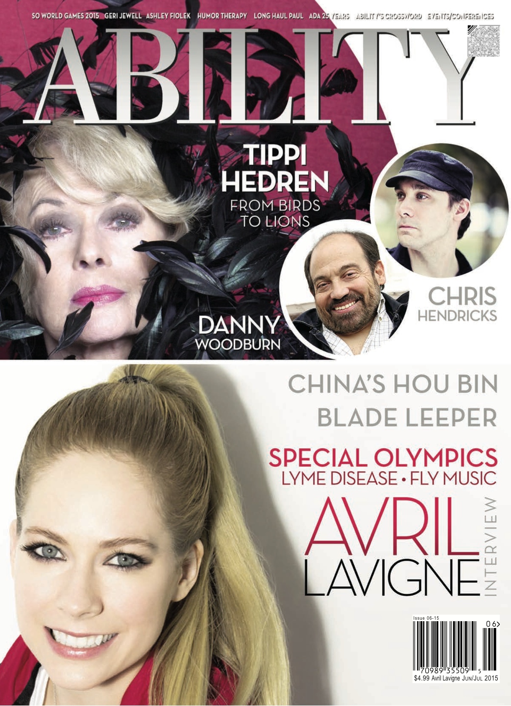 Avril Lavigne Digital Issue - ABILITY Magazine