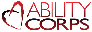 ABILITY Corps logo - Red